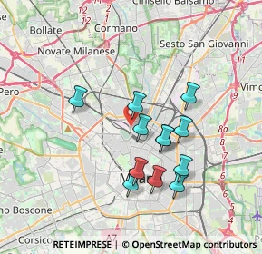 Mappa Via Privata Emilio Longoni, 20159 Milano MI, Italia (3.095)