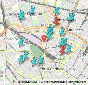 Mappa Via Privata Emilio Longoni, 20159 Milano MI, Italia (1.02)