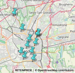 Mappa SP ex Strada Statale, 20131 Milano MI, Italia (3.53818)