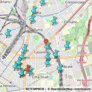 Mappa Via Eugenio Camerini, 20131 Milano MI, Italia (1.366)