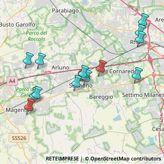 Mappa Via Filippo Turati, 20018 Sedriano MI, Italia (4.63)