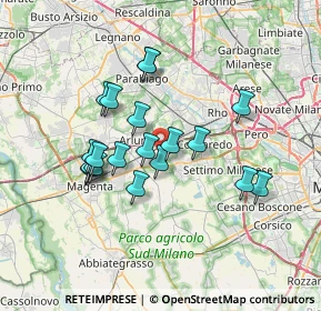 Mappa Via Filippo Turati, 20018 Sedriano MI, Italia (6.03579)