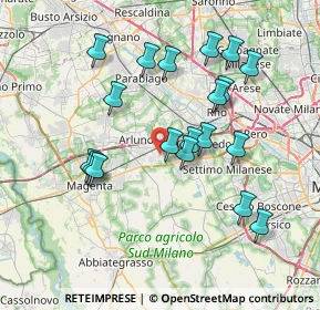 Mappa Via Filippo Turati, 20018 Sedriano MI, Italia (7.25)