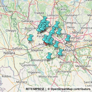 Mappa Via Filippo Turati, 20018 Sedriano MI, Italia (9.791)