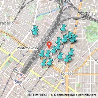 Mappa Via Marocco Pietro, 20127 Milano MI, Italia (0.387)