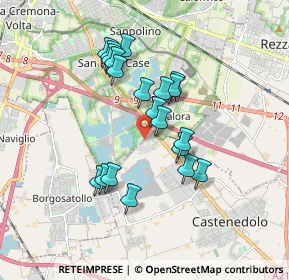 Mappa Via dei Santi, 25129 Bettole BS, Italia (1.5045)