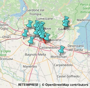 Mappa Via dei Santi, 25129 Bettole BS, Italia (10.13706)