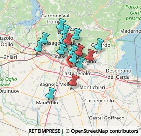 Mappa Via dei Santi, 25129 Bettole BS, Italia (9.31778)