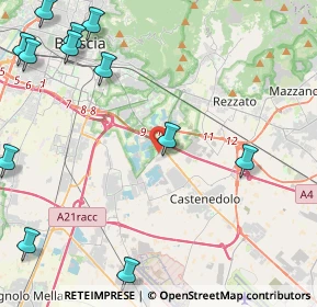 Mappa Via dei Santi, 25129 Bettole BS, Italia (6.2775)