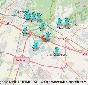 Mappa Via dei Santi, 25129 Bettole BS, Italia (3.41727)