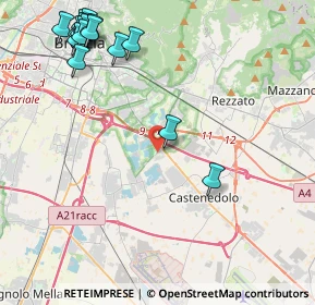 Mappa Via dei Santi, 25129 Bettole BS, Italia (5.61563)