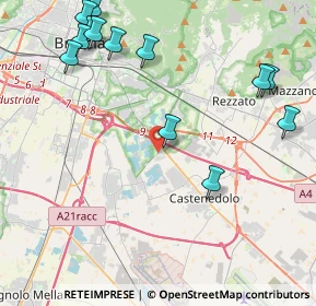 Mappa Via dei Santi, 25129 Bettole BS, Italia (5.27923)