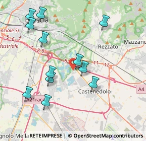 Mappa Via dei Santi, 25129 Bettole BS, Italia (4.20083)