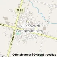 Map Villanova di Camposampiero