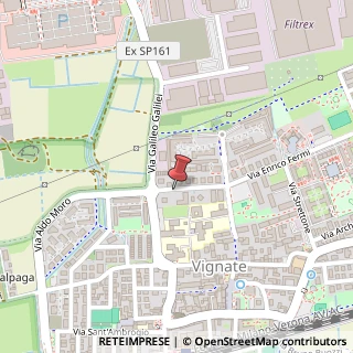 Mappa Via Enrico Fermi, 56, 20060 Vignate, Milano (Lombardia)