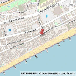 Mappa Via Bafile, 303, 30016 Jesolo, Venezia (Veneto)