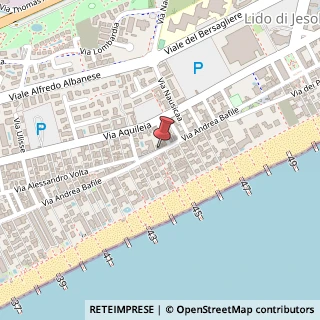 Mappa Via Bafile, 444, 30016 Jesolo, Venezia (Veneto)