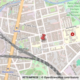 Mappa Via Rovetta Gerolamo, 6/sc.a, 20127 Milano, Milano (Lombardia)