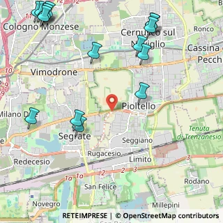 Mappa SP 103, 20096 Pioltello MI (3.09813)