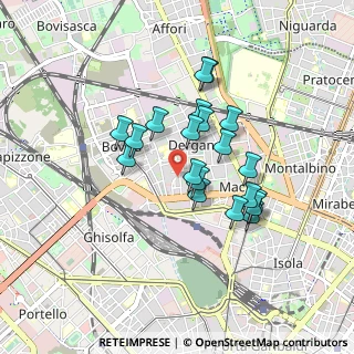 Mappa Via Enrico Annibale Butti, 20158 Milano MI, Italia (0.7125)