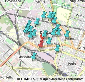 Mappa Via Pietro di Pietramellara, 20158 Milano MI, Italia (0.718)