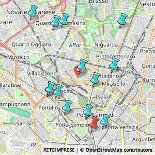 Mappa Via Enrico Annibale Butti, 20158 Milano MI, Italia (2.365)