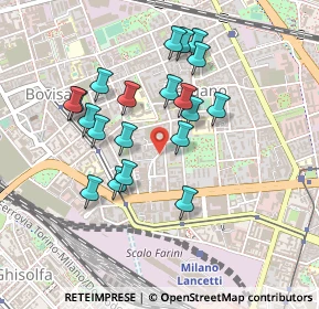 Mappa Via Pietro di Pietramellara, 20158 Milano MI, Italia (0.412)