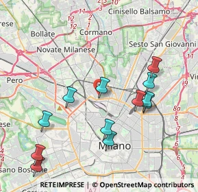 Mappa Via Pietro di Pietramellara, 20158 Milano MI, Italia (4.195)