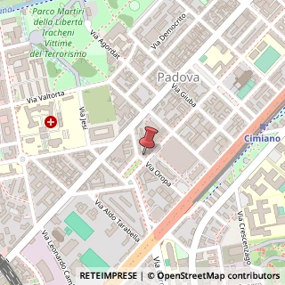 Mappa Citofono, 12, 20132 Milano, Milano (Lombardia)