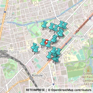Mappa Via Bengasi, 20132 Milano MI, Italia (0.319)
