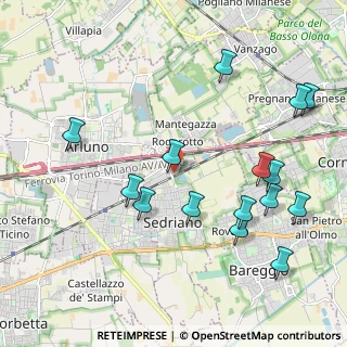 Mappa Via Cartesio, 20018 Sedriano MI, Italia (2.31)