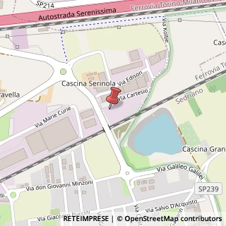 Mappa Via Cartesio, 17, 20018 Baranzate, Milano (Lombardia)
