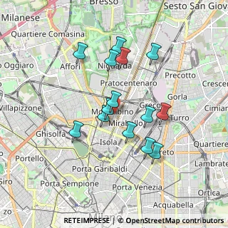 Mappa Largo Vulci, 20159 Milano MI, Italia (1.55786)
