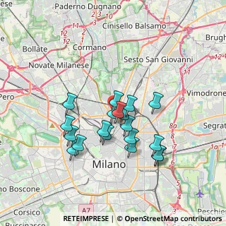Mappa Largo Vulci, 20159 Milano MI, Italia (2.99211)