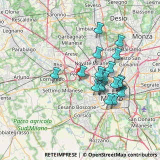 Mappa Via Enrico Falck, 20151 Milano MI, Italia (6.6)