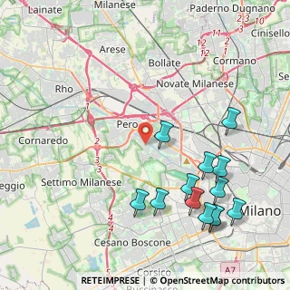 Mappa Via Enrico Falck, 20151 Milano MI, Italia (4.91385)