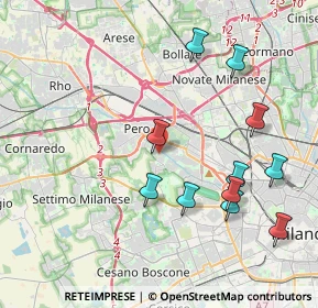 Mappa Via Enrico Falck, 20151 Milano MI, Italia (4.24545)