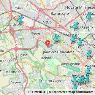 Mappa Via Enrico Falck, 20151 Milano MI, Italia (3.59615)