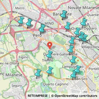 Mappa Via Enrico Falck, 20151 Milano MI, Italia (2.4625)