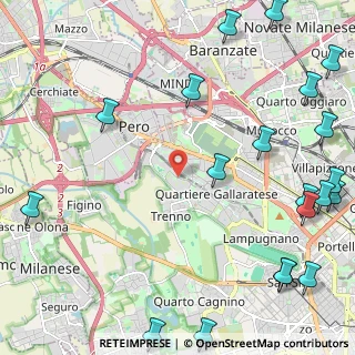 Mappa Via Enrico Falck, 20151 Milano MI, Italia (3.339)