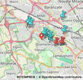 Mappa Via Enrico Falck, 20151 Milano MI, Italia (1.445)