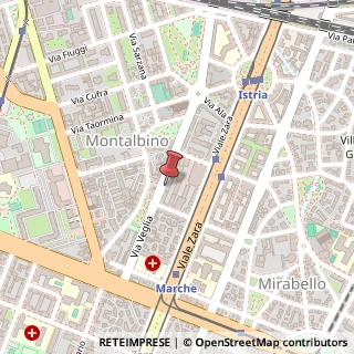 Mappa Via Veglia, 44, 20159 Milano, Milano (Lombardia)