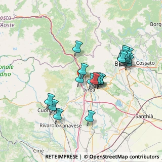 Mappa Regione Bindi, 10013 Borgofranco d'Ivrea TO, Italia (13.87)