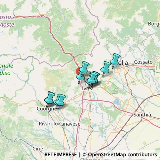 Mappa Regione Bindi, 10013 Borgofranco d'Ivrea TO, Italia (10.67308)