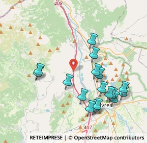 Mappa Regione Bindi, 10013 Borgofranco d'Ivrea TO, Italia (4.09412)