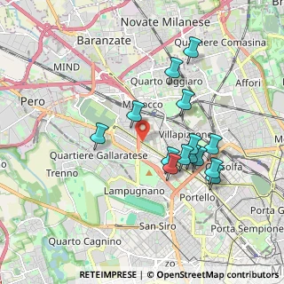 Mappa Viale Certosa, 20156 Milano MI, Italia (1.70929)