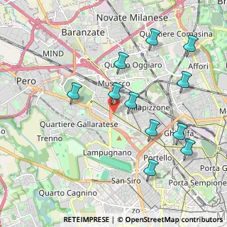 Mappa Viale Certosa, 20156 Milano MI, Italia (2.11182)