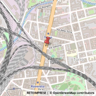 Mappa Viale Monza, 1, 20125 Milano, Milano (Lombardia)