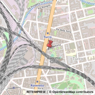 Mappa Via Valtorta, 4, 20127 Milano, Milano (Lombardia)