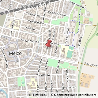 Mappa Via Bergamo, 11, 20066 Melzo, Milano (Lombardia)